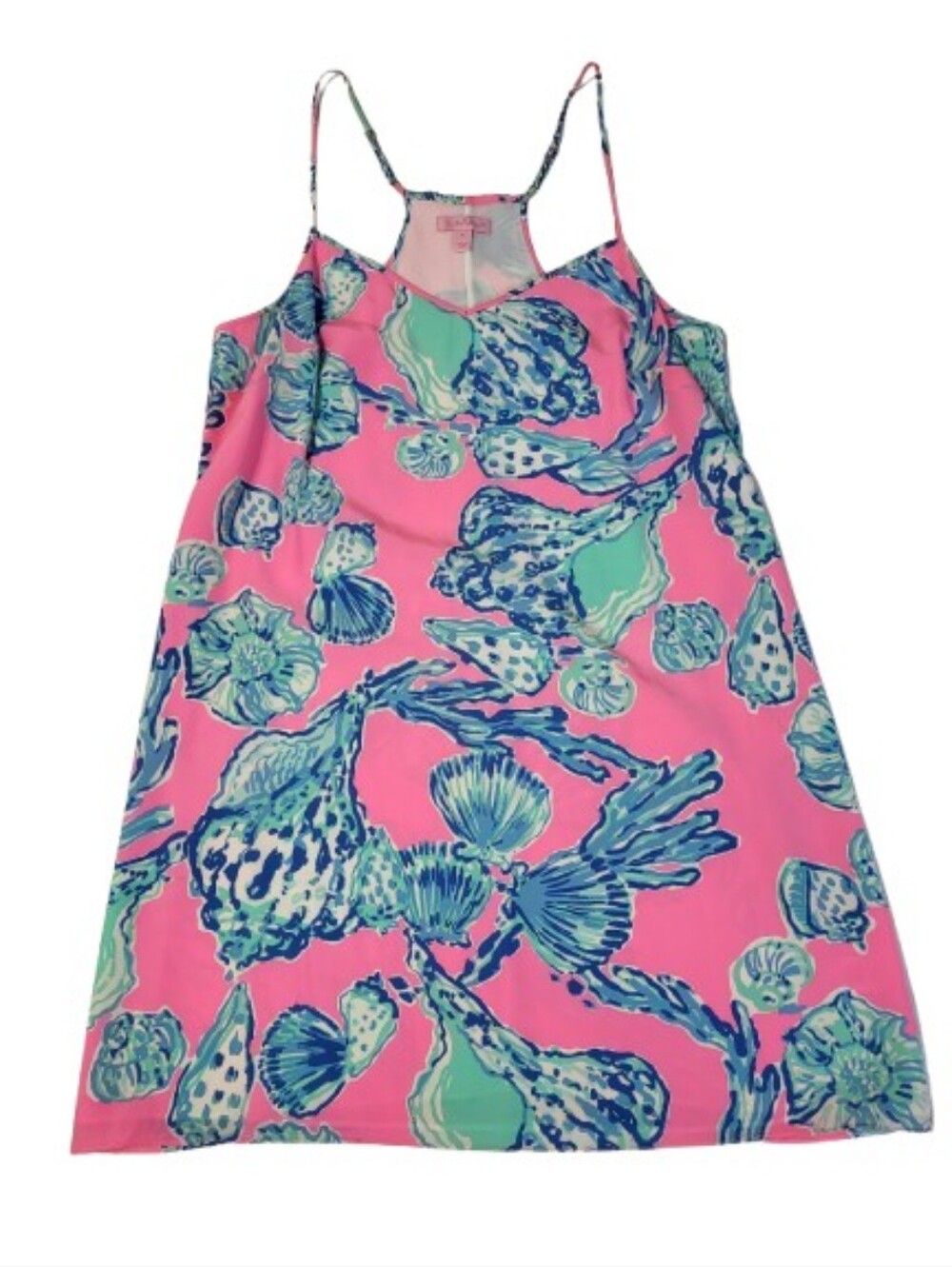 Lilly Pulitzer Dusk Silk Slip Dress Barefoot Princess Strappy Beach Vacation M